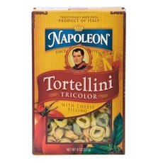 Bulk Napoleon Tricolor Tortellini With Cheese Filling 12 to 48 packs each 8Oz
