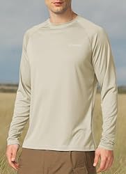 baleaf Men's Sun Protection Shirts UV SPF T-Shirts