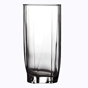 Iveo Glass Tumbler – 6 Pieces, Transparent, 375ml