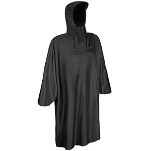 KSP-Tec Rain poncho for men and women rain cover with 6000 mm hydrostatic head rain cape rain poncho for cycling, hiking…