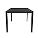 Novogratz Memphis Rectangular Dining Table, Black