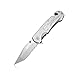 KUBEY B103V Camping Folding Knife with Clip Tanto Stainless Steel Blade Thumb Stud Opening Multipurpose Tool Knives for Outdoor Tactical Rescue and Self-defense (B103V)