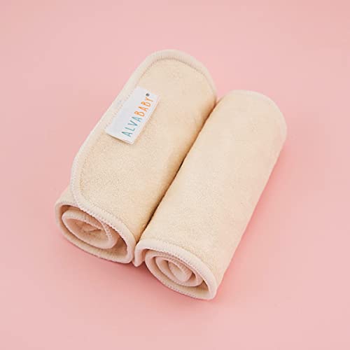 ALVABABY Diaper Inserts Rayon from Bamboo Liners/5Layers Super Water