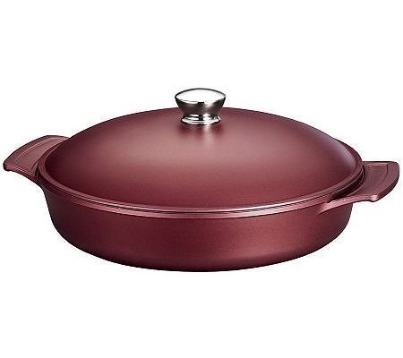 Tramontina LYON 5 Pc. Induction-Ready Aluminum Multi-Cooking System with PFOA-Free Ceramic-Reinforced Nonstick, Garnet… 2 Tramontina LYON 5 Pc. Induction-Ready Aluminum Multi-Cooking System with PFOA-Free Ceramic-Reinforced Nonstick, Garnet… - Image 3