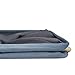 Foldable Laundry Basket Storage Basket, Velvet, Blue