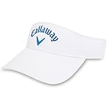 Callaway 2016 Liquid Metal Adjustable Visor, White/Blue