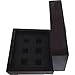 JunningGor Championship Big Heavy Ring Display Wooden Box (6 Hole)