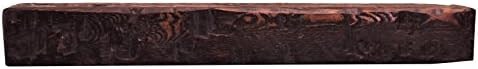 Dogberry Collections Solid Timber Mantel Fireplace Shelf, 48", Mahogany