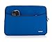 iPearl 13-inch Soft Neoprene Sleeve Case for MacBook & UltraBook Laptop (Built-in External Pocket) - Blue