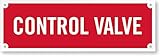 SmartSign - SE-5012-ERE-REF-2x6 "Control Valve" Tag