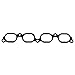 ECCPP Head Gasket Set Fits 98 - 08 Chevrolet Prizm Pontiac Vibe Toyota Celica GT Corolla Matrix XR MR2 Spyder 1.8L DOHC 1ZZFE