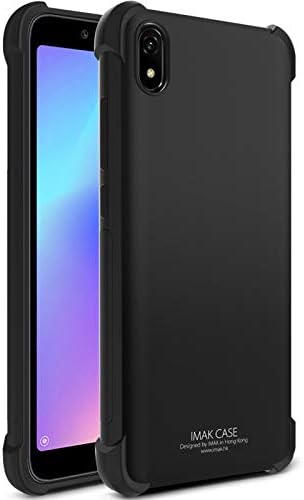 Ychaoya Phone Case All-Inclusive Shockproof Airbag TPU Case with Screen Protector for Xiaomi Redmi 7A(Metal Back) (Color : Metal Back)