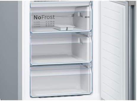 , Frigorífico Combi, Serie 4, Total NoFrost, Inox, KGN36VIDB