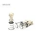 SPEQUIX Twist Suction Cupping Professional Massage Cupping Vacuum Rotary Chinese Therapy Cups for Weight Loss Anti-Cellulite(3 Cups)