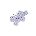 Liana Mai Baby Hair Clips Ribbon Alligator Style Butterfly Polka Dot