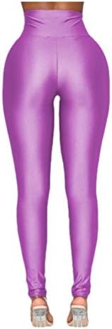 Sankt Women's Casual High Rise Sports Pencil Pants Stretchy Yoga Tights