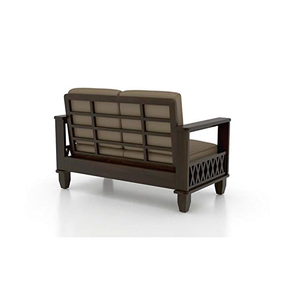 Js Home Decor Sheesham Wood 3 2 1 Sofa Set Furniture For Living Room Dark Brown Carrobuy Best Way To Shop Online