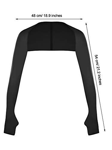 image for BBTO UV Protection Anti UV Cooling Shawl Arm Sleeves Sun Protector wit