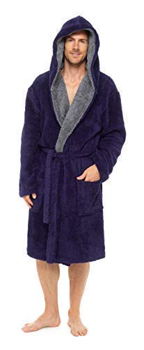 mens black dressing gown