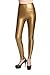 Lotsyle Women's High Waist Faux Leather Leggings-S