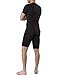 beroy Mens Compression Shorts Training Athletics Workout Tight Sports Base Layer with One Pocket