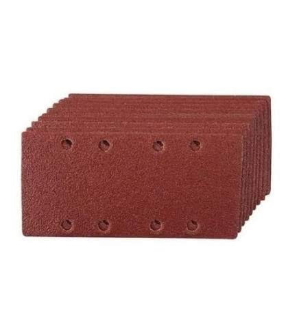 Vewerk 120 Grit Sanding Sheet 1/3 Sander 93mm x 190mm Hook and Loop 10pk 8178