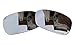 Polarized Lenses Replacement for Oakley (OO4044) Crosshair 2.0 Sunglasses (Black Mirror Coatings)