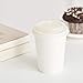 Amazon Basics Compostable Hot Cup Lid for 8 oz. Cups, Pack of 500