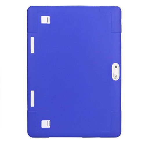 Voberry Universal Silicone Cover Case For 10 10.1 Inch Android Tablet PC (Blue) - Thumbnail 6