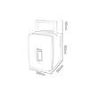 YANJ-Mini-Fridge-12v-220vElectric-Cool-Box-Car-refrigeratorSmall-Hot-And-Cold-Box-Suitable-For-Home-And-Car-12L-LOLDF1 YANJ Mini Fridge 12v 220v,Electric Cool Box Car refrigerator,Small Hot And Cold Box Suitable For Home And Car 12L LOLDF1