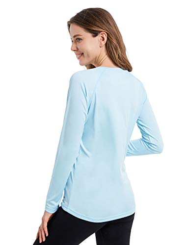 thumbnail image 2 of Women's UPF 50+ Long Sleeve Sun Shirt – Lightweight Quick-Dry UV Protection Top For Hiking, Fishing & Outdoor Adventures 2 of 5