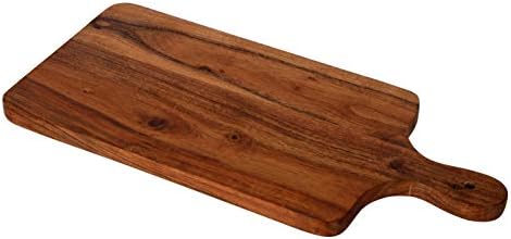 SW-4001B SAAGA Wooden Cocktail Cheese Board (16.75 Inches)