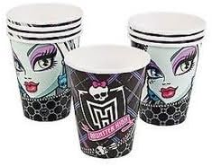 Official Monster High Paper Cups (Pack of 5)