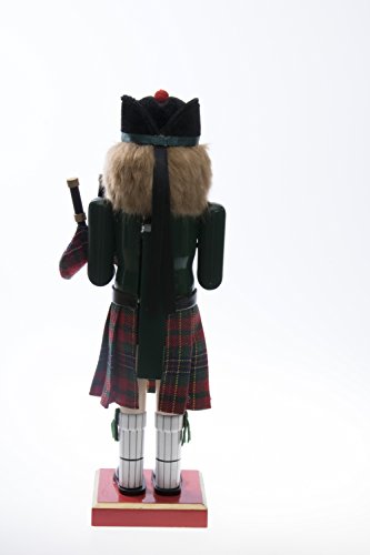 3 Clever+Creations+Scottish+Collectible+Nutcracker