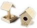 Wood Craft Model Activity Kits - Helicopter, Fighter Plane, Sail Boat, Race Car, Bird House, Bird Feeder, 6-kit Set