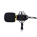Excelvan BM-800 Cardioid Condenser Sound Studio Recording Microphone Mic with Shock Mount for Studio Recording
