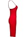Luna Flower Women's Simple Basic Fit Stretch Sleeveless Sexy Dresses