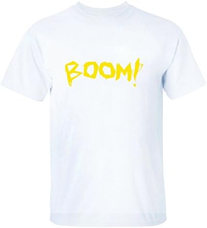 Explosion BOOM T-Shirt for Mens XXL white