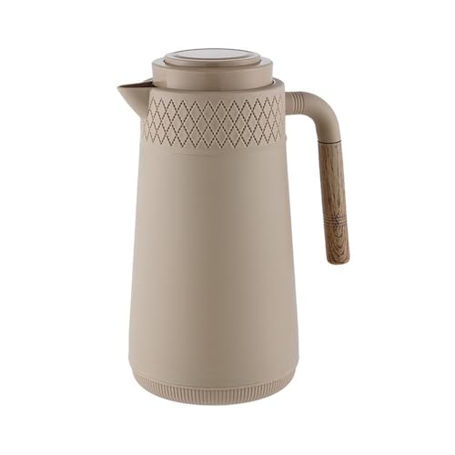 Garrafa Térmica La Ville 1L Bege Haüskraft Premium - Cabo Wood Design Escandinavo
