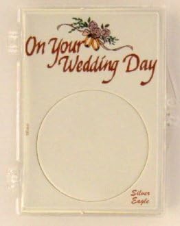 ASE On Your Wedding Day Snap Lock 2x3 Coin Holder 3 Pack