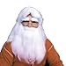 Rubie's Herculon Santa Beard And Wig Set, White, One Size