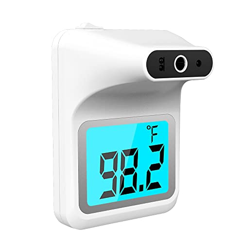Wall Mounted Thermometer, GEKKA Forehead Thermometer for Adults Non