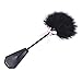 amzcoin Soft Feather and Pu Leather Paddle Whip for Stage Cosplay(Pink Bowknot)