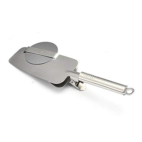 Qiajie RVS 4 in 1 Pizza Cutter Draagbare Pizza Cake Roller Schop Slicer voor Thuis Keuken - Afbeelding 7