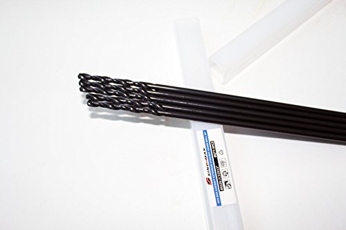 image for MAX-CRAFT 5 Pcs Pack 27# x 12 Inch Length HSS High Speed Steel Aircraf