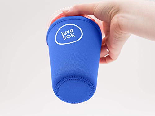 image for JAVA SOK Reusable Iced Coffee Sleeve - Cup Insulator Sleeve for Cold B
