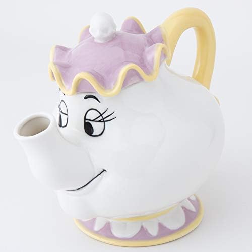 Disney "La Bella e la Bestia" Mrs. Potts (specifiche 3D 3D) Teiera SAN2690 - Foto 2 di 7