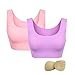 BAIXITE Yoga Bra Daily Seamless Ultra Breathable Bra Camisole Sleep Zero Feel Underwear