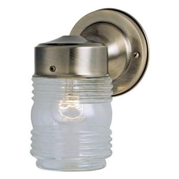 Westinghouse Lighting Corp 66839 AB Jelly Jar Fixture - Wall Porch ... Westinghouse Lighting Corp 66839 AB Jelly Jar Fixture - Wall Porch ... - This item Westinghouse Lighting Corp 66839 AB Jelly Jar Fixture