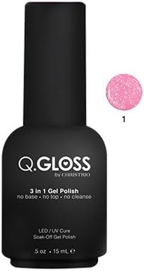 Q Gloss by Christrio 3 in 1 Soak-Off Gel Polish "No. 1"